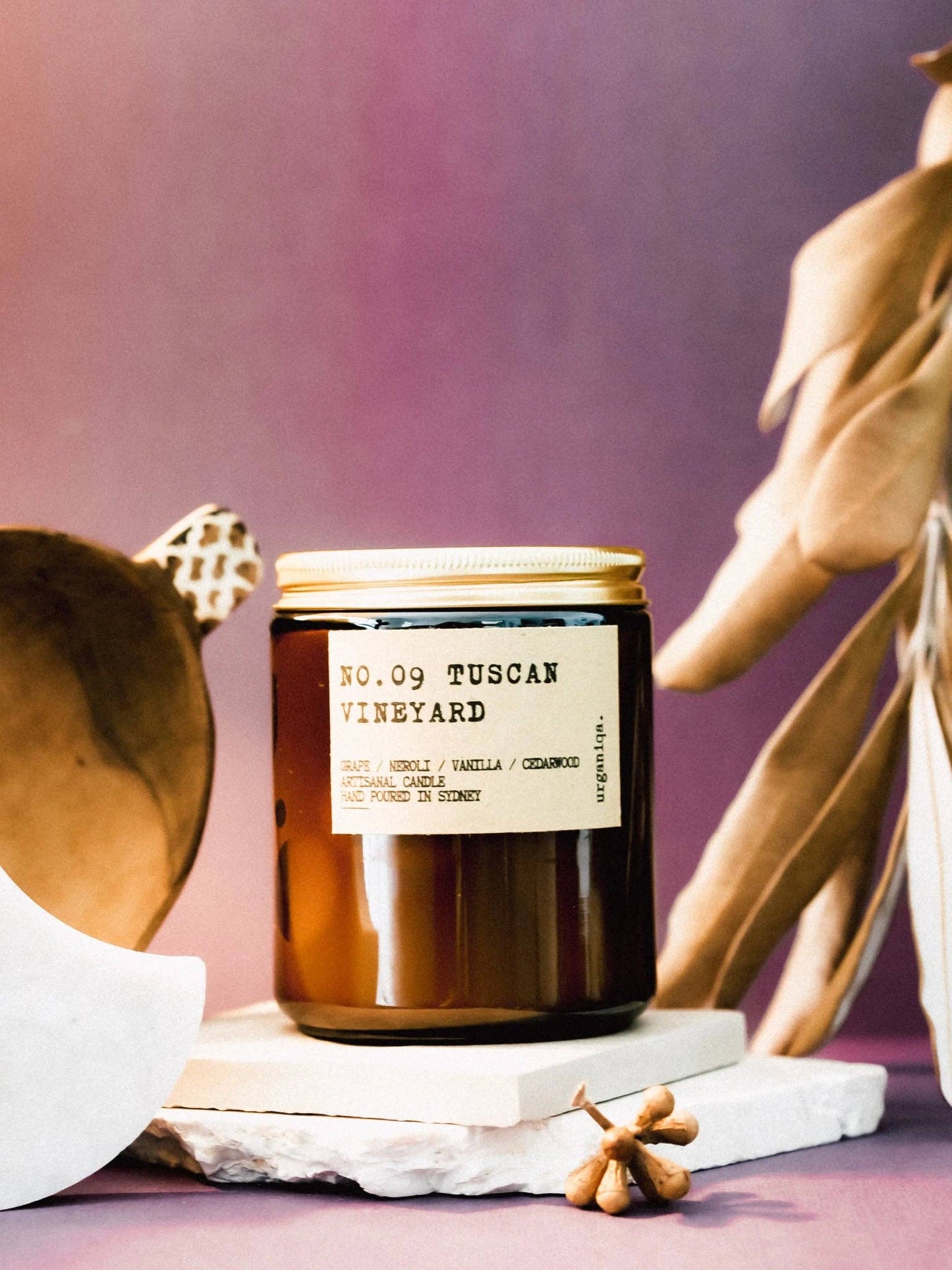 Tuscan Vineyard Scented Soy Candle | Ritual Collection