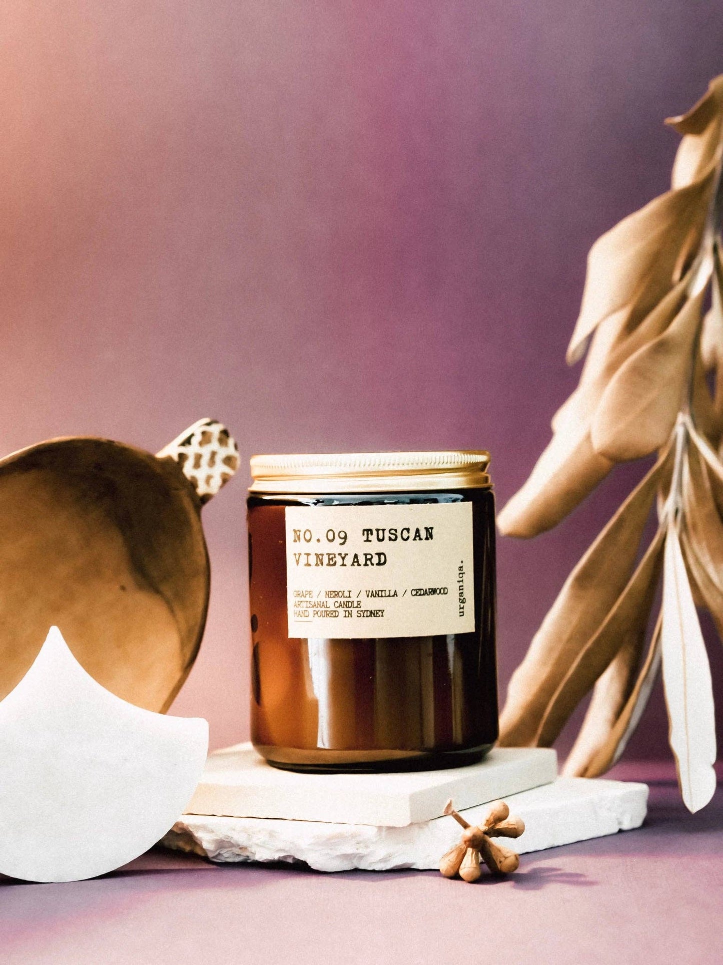 Tuscan Vineyard Scented Soy Candle | Ritual Collection